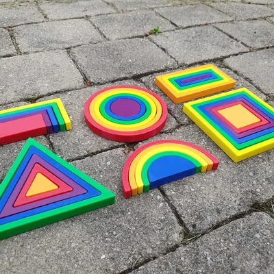 Bộ Xếp Hình Montessori