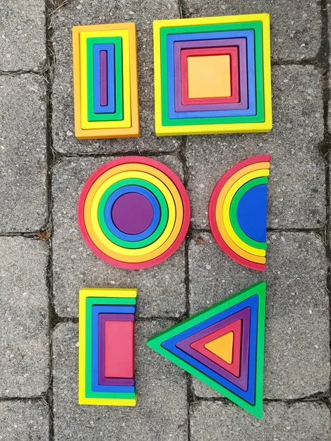 Bộ Xếp Hình Montessori - Image 4