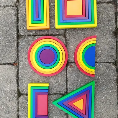 Bộ Xếp Hình Montessori