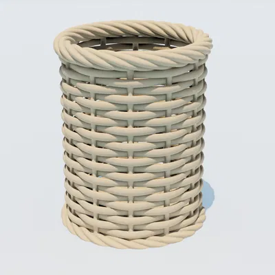 Ống/Giỏ Đan Bèo Tròn