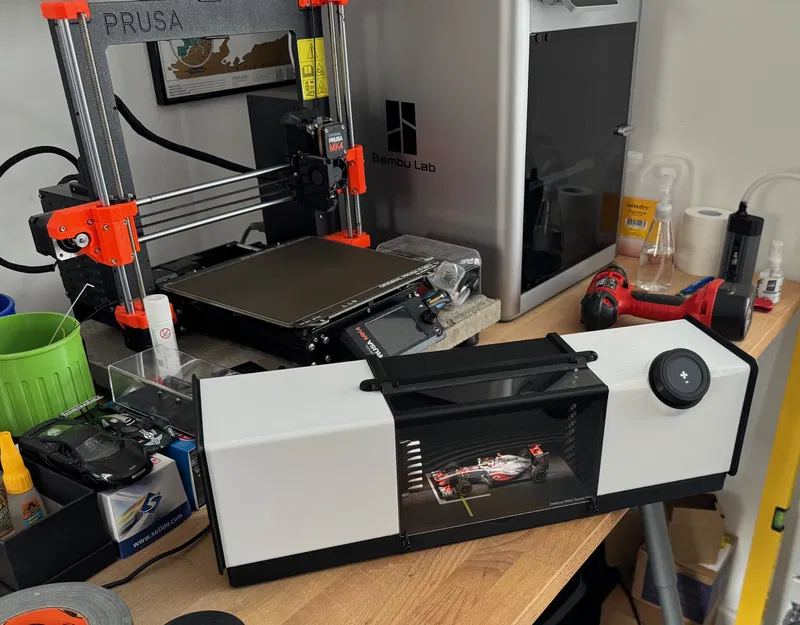 Hầm gió mini để bàn cho mô hình xe đua - Image 1