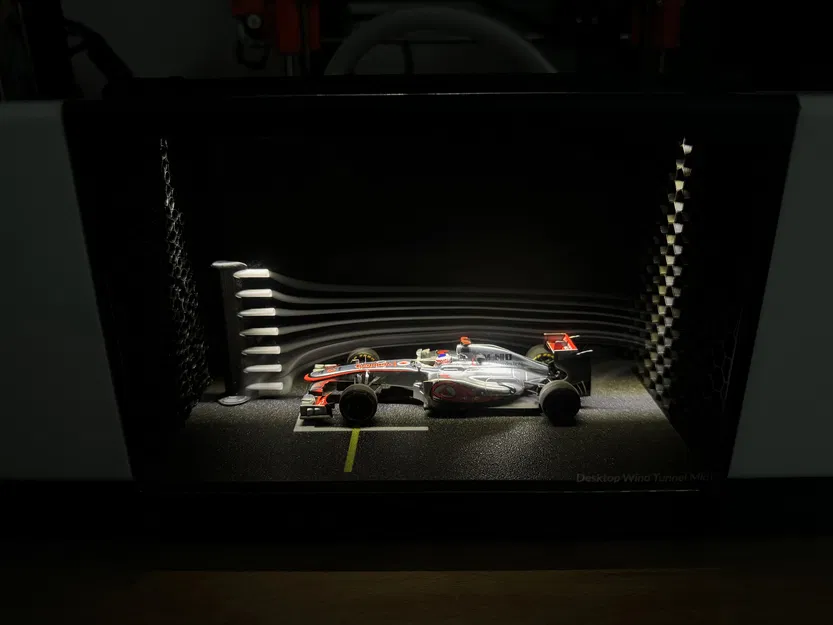 Hầm gió mini để bàn cho mô hình xe đua - Image 2