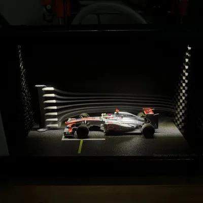 Hầm gió mini để bàn cho mô hình xe đua