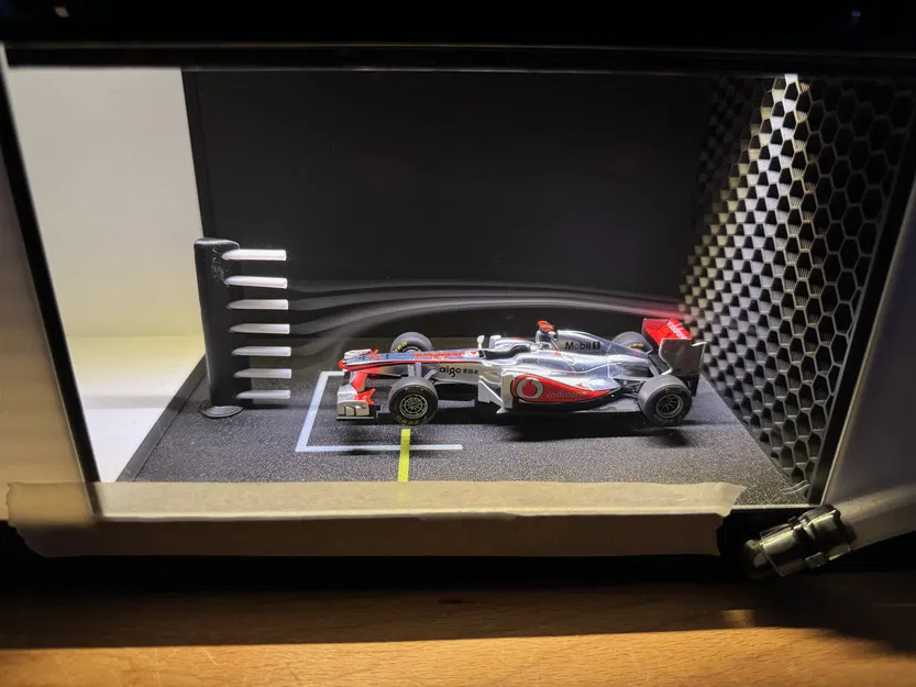 Hầm gió mini để bàn cho mô hình xe đua - Image 4