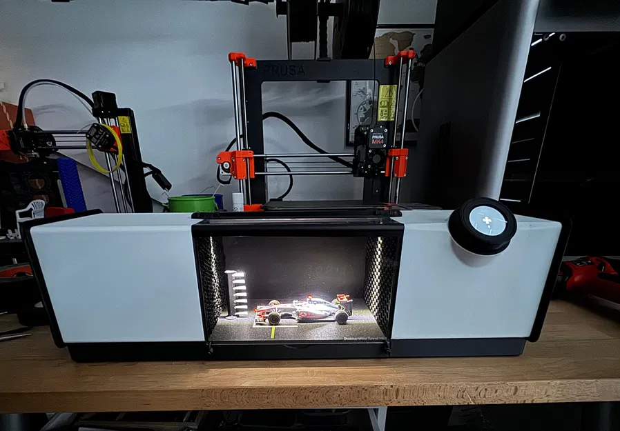 Hầm gió mini để bàn cho mô hình xe đua - Image 9