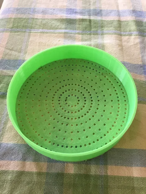 Rây lọc tròn 170mm, lỗ 4mm - Image 1