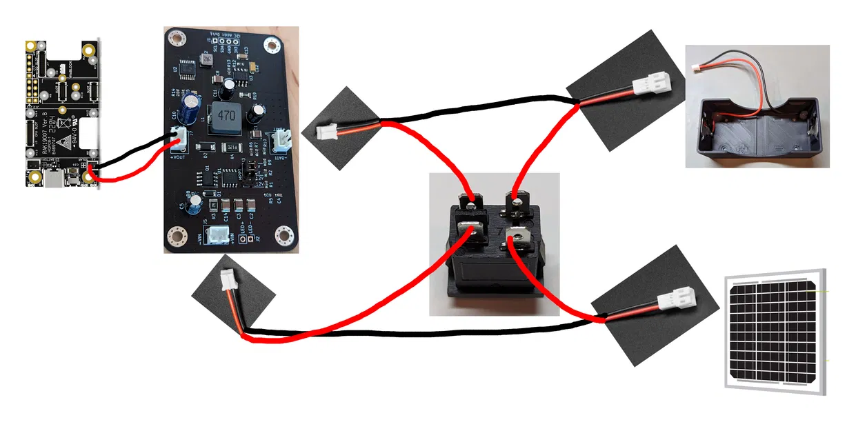 Vỏ trạm gốc năng lượng mặt trời 5W Meshtastic LoRa Node cho pin LTO - Image 6