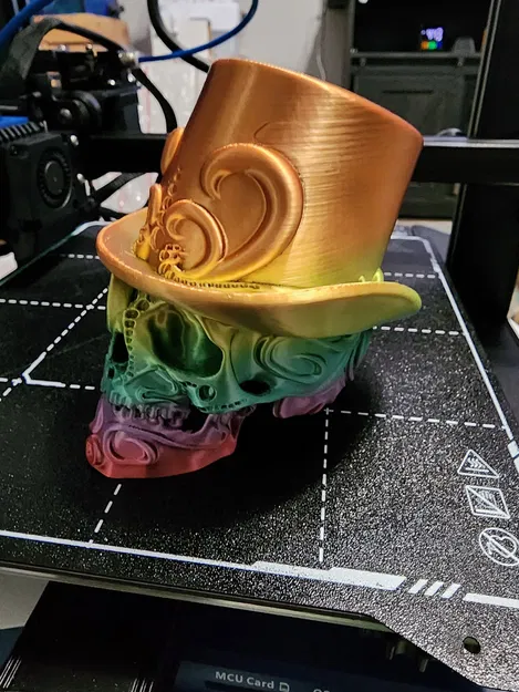 Mô hình Đầu Lâu Đội Mũ Cylinder - Image 1