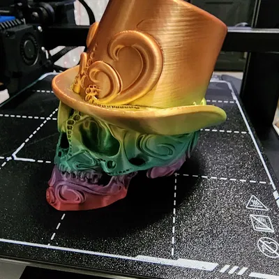 Mô hình Đầu Lâu Đội Mũ Cylinder