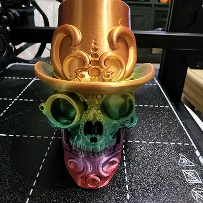 Mô hình Đầu Lâu Đội Mũ Cylinder