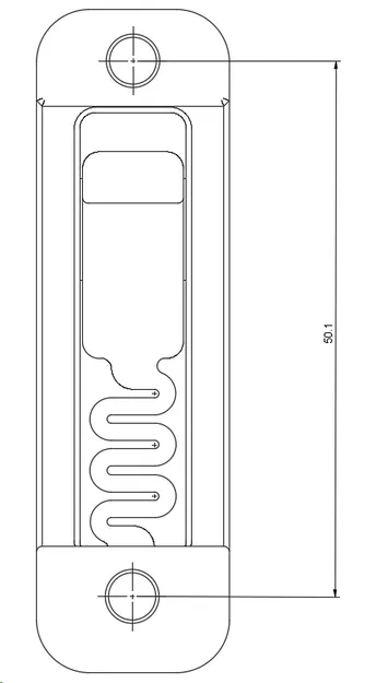 Giá đỡ ray DIN cho nguồn Meanwell LRS-350 - Image 2