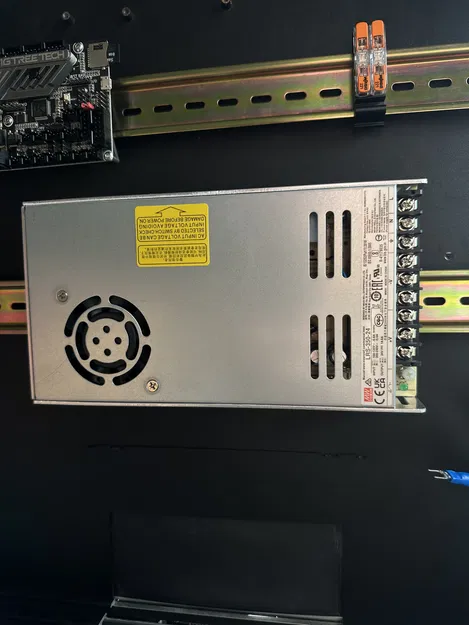 Giá đỡ ray DIN cho nguồn Meanwell LRS-350 - Image 3