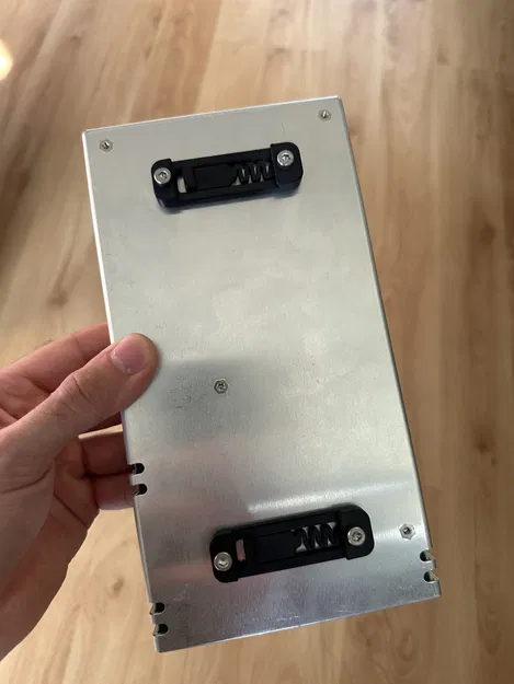 Giá đỡ ray DIN cho nguồn Meanwell LRS-350 - Image 4