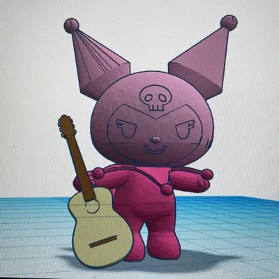 Kuromi Đeo Guitar Phiên Bản Độc Lạ