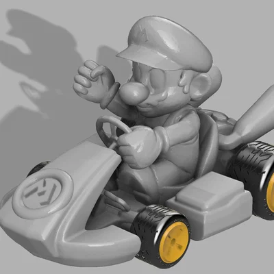 Mario Kart Rennwagen Race Kart