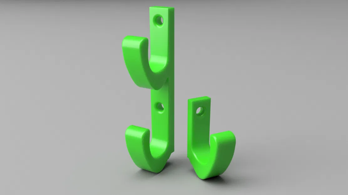 Móc Treo Tường Đơn/Đôi Chắc Chắn - Image 1