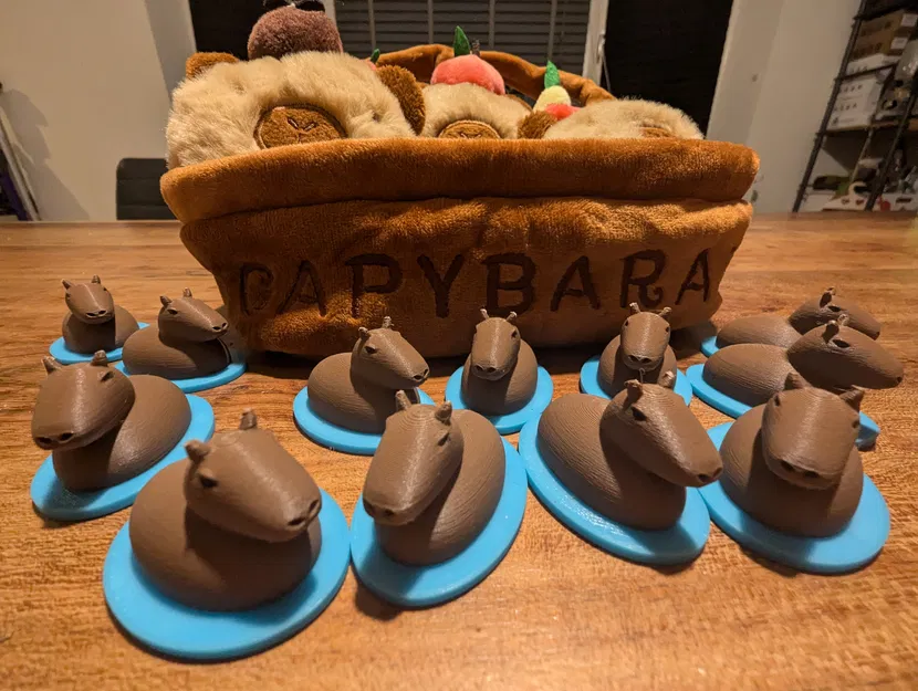 Capybara Trên Mặt Nước - Image 1