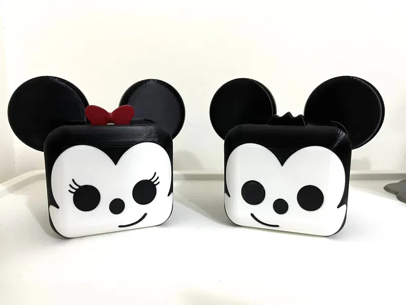 Kệ Điện Thoại & Heo Đất Mickey & Minnie Disney - Image 1