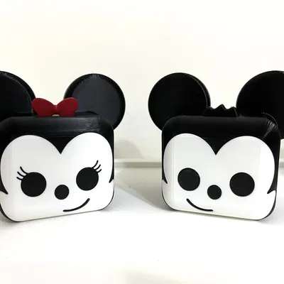 Kệ Điện Thoại & Heo Đất Mickey & Minnie Disney