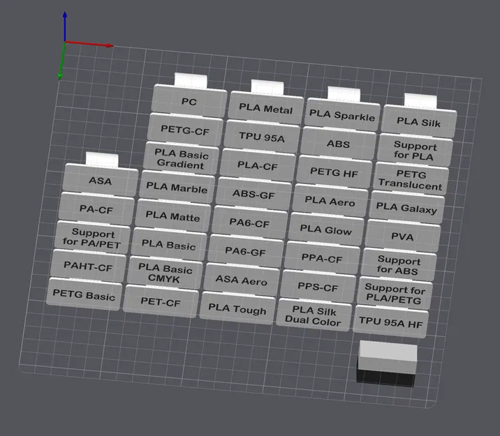 Nhãn RepRack cho Sợi Nhựa Bambu Lab - Image 2