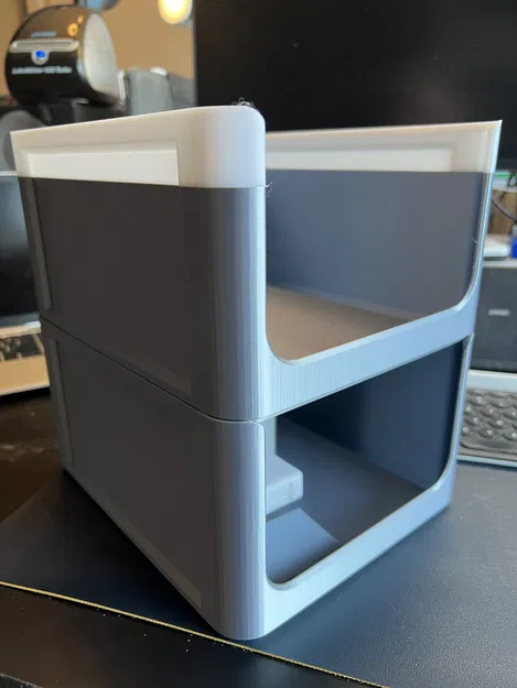 Hộp Lưu Trữ Đơn Giản, Xếp Chồng Lên Nhau - Image 1