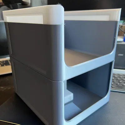 Hộp Lưu Trữ Đơn Giản, Xếp Chồng Lên Nhau