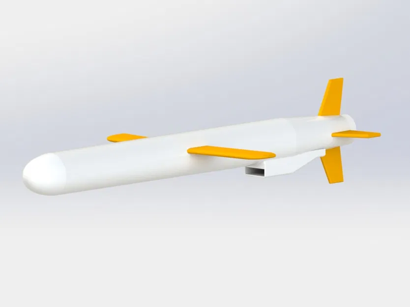 Mô Hình Tên Lửa Hành Trình Tomahawk BGM-109 - Image 6