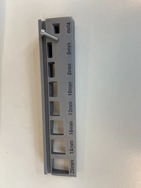 Khay Sắp Xếp Bu Lông M4 Gridfinity Tuyệt Vời (Đầu Vít 4mm) - Image 1