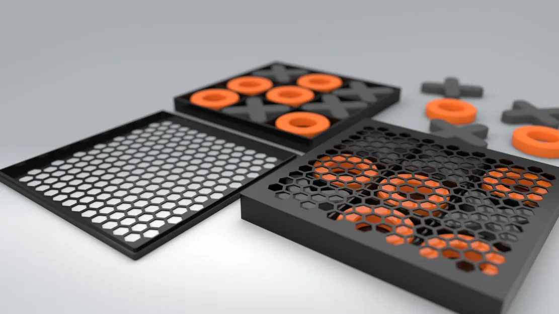 Bộ Cờ Tic-Tac-Toe (Dễ In) - Image 3