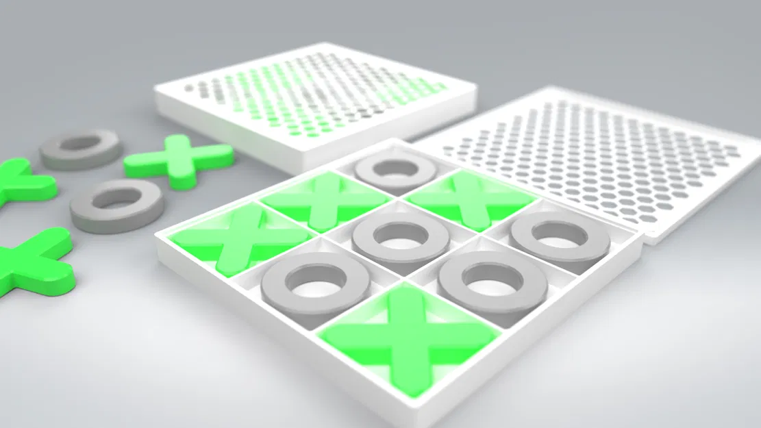 Bộ Cờ Tic-Tac-Toe (Dễ In) - Image 4