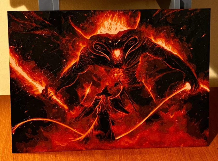 Balrog - Chúa Tể Của Những Chiếc Nhẫn - HueForge - Image 2