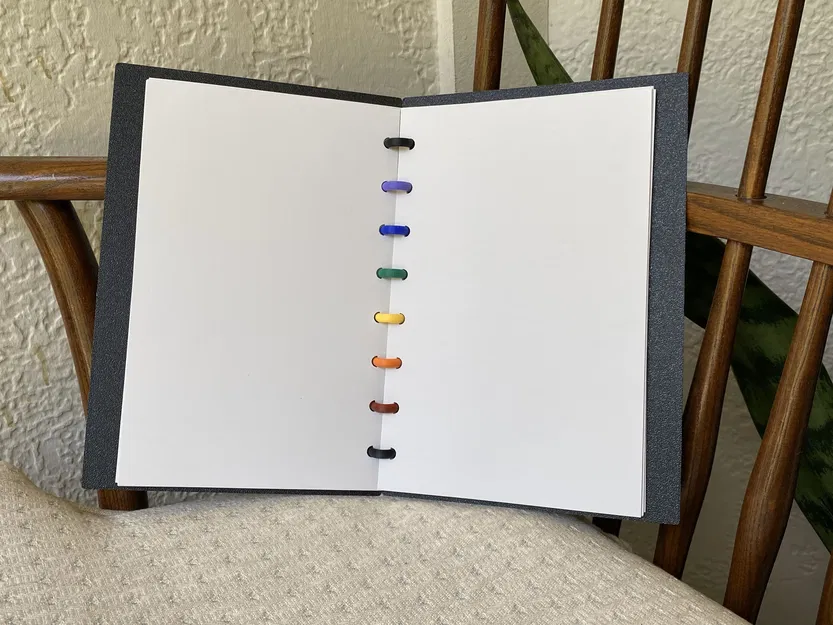 Sổ Gáy Đĩa Có Thể Nạp Lại (Discbound/Circa/TUL/Arc Junior 8 đĩa) - Image 2