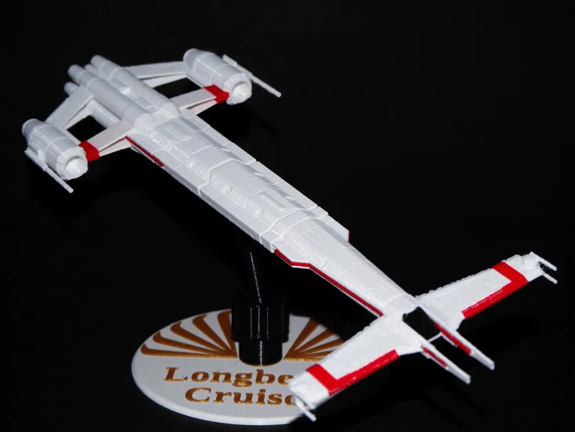Star Wars Longbeam Cruiser (Type A) - Mô hình tàu chiến Cộng Hòa - Image 1