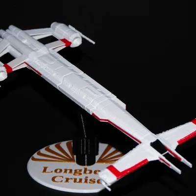 Star Wars Longbeam Cruiser (Type A) - Mô hình tàu chiến Cộng Hòa