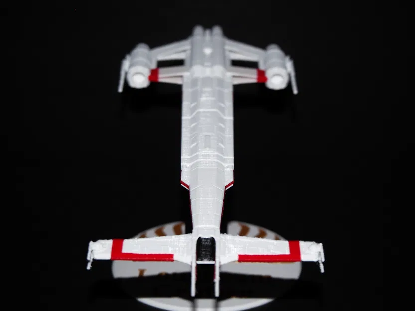 Star Wars Longbeam Cruiser (Type A) - Mô hình tàu chiến Cộng Hòa - Image 3