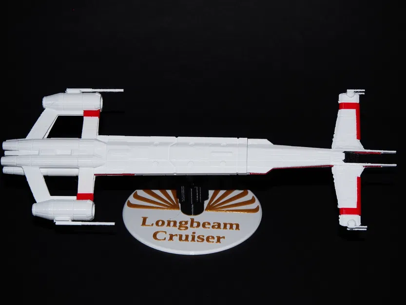 Star Wars Longbeam Cruiser (Type A) - Mô hình tàu chiến Cộng Hòa - Image 4