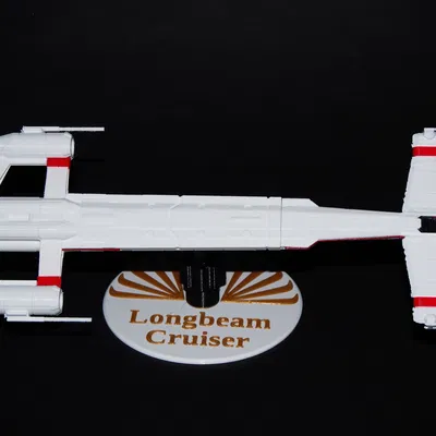 Star Wars Longbeam Cruiser (Type A) - Mô hình tàu chiến Cộng Hòa