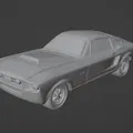 Mô Hình Xe Ford Mustang GT 1967 Tỉ Lệ 32mm - Thumbnail 1