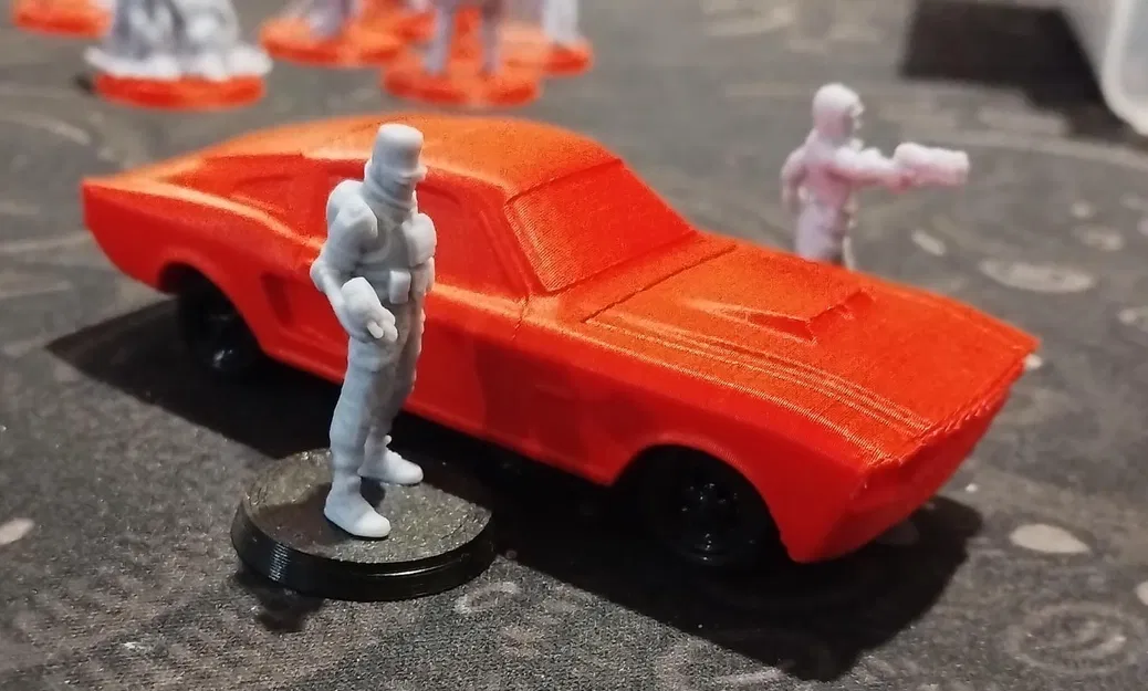 Mô Hình Xe Ford Mustang GT 1967 Tỉ Lệ 32mm - Image 2