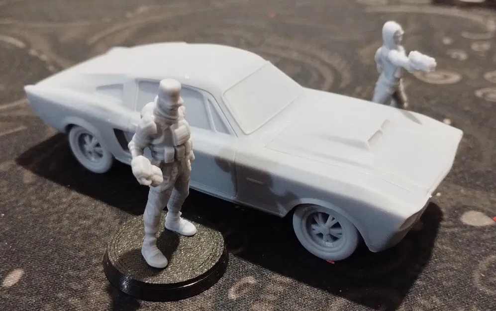 Mô Hình Xe Ford Mustang GT 1967 Tỉ Lệ 32mm - Image 3