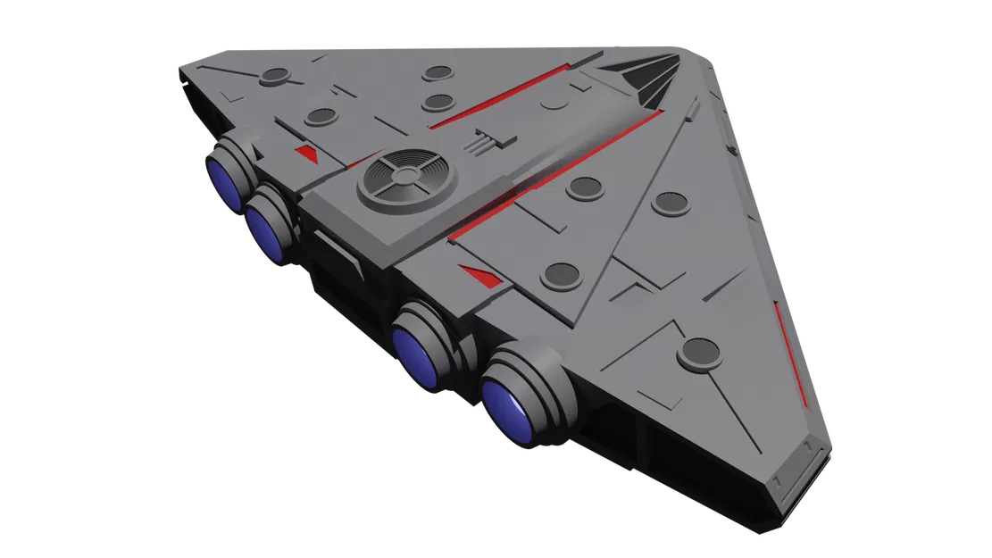 Mô hình tàu Star Wars The Vessel - Image 6