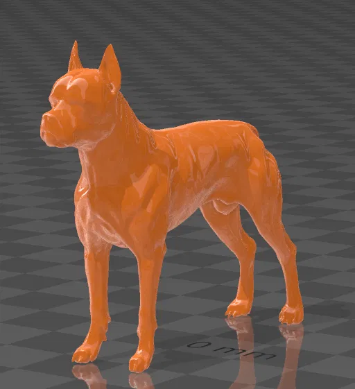 Mô Hình Chó Boxer - Image 1