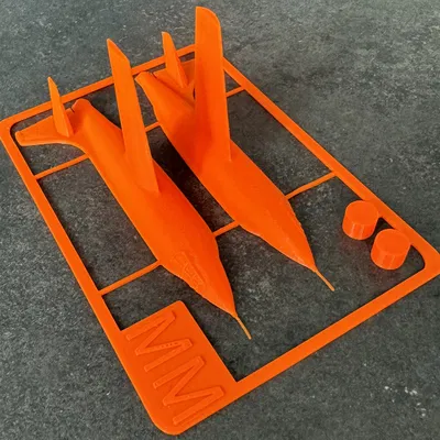 Mô hình Bell X-1 kit card