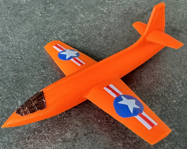 Mô hình Bell X-1 kit card - Image 7