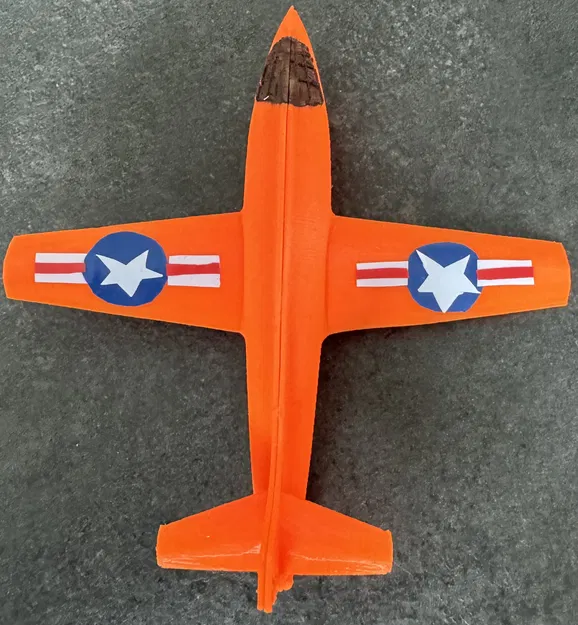 Mô hình Bell X-1 kit card - Image 11