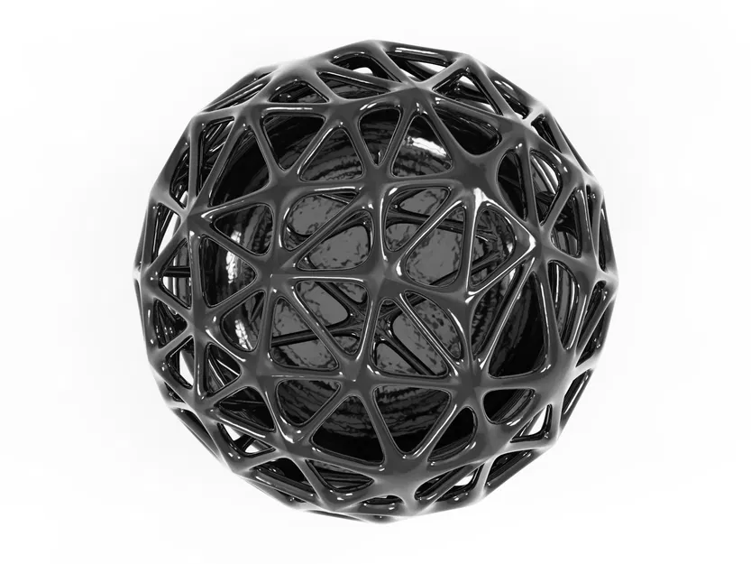 Mô hình Vòm Lưới Lattice Dome - Image 2