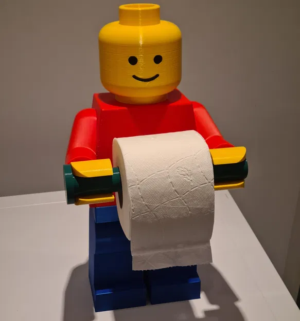 Giá Đỡ Giấy Vệ Sinh Hình Lego Khổng Lồ - Image 2