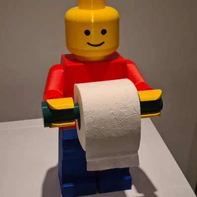 Giá Đỡ Giấy Vệ Sinh Hình Lego Khổng Lồ