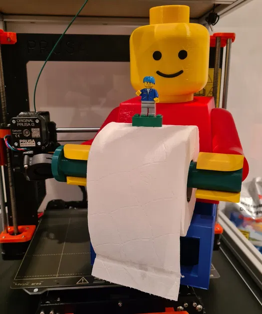 Giá Đỡ Giấy Vệ Sinh Hình Lego Khổng Lồ - Image 3