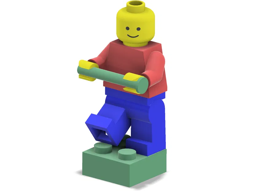 Giá Đỡ Giấy Vệ Sinh Hình Lego Khổng Lồ - Image 4